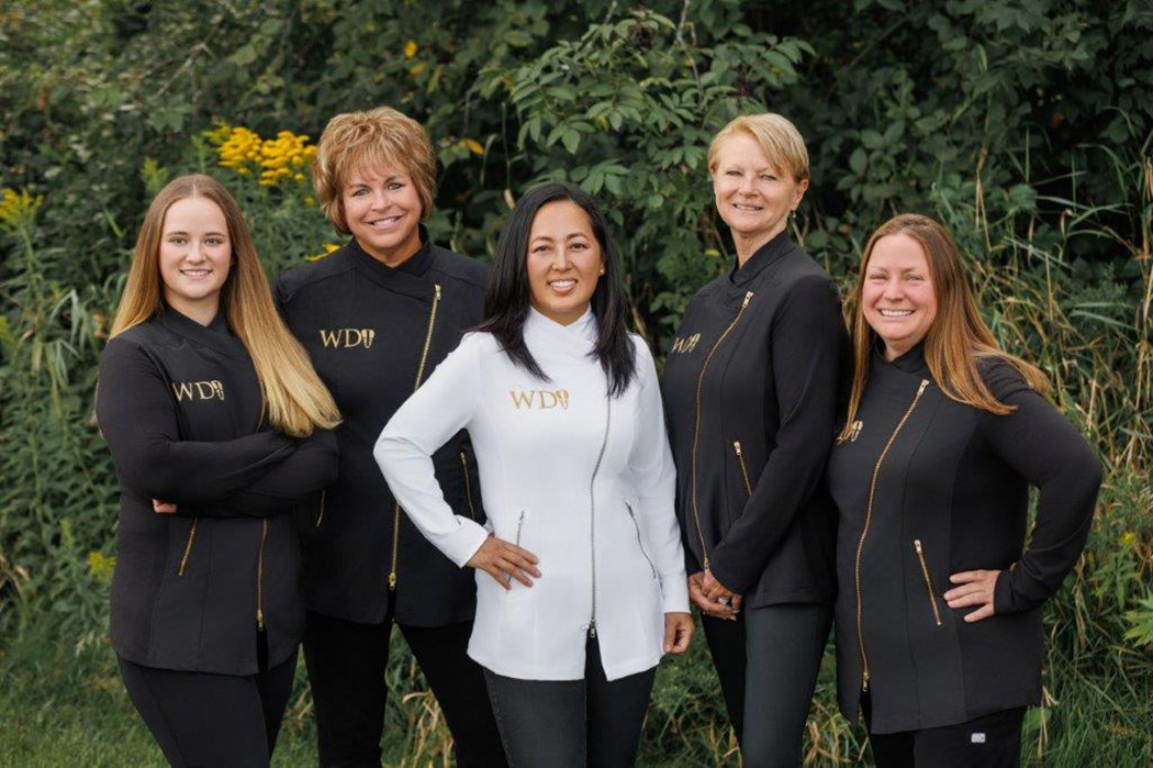 Group picture of the team at Wisconsin Dental Improvements